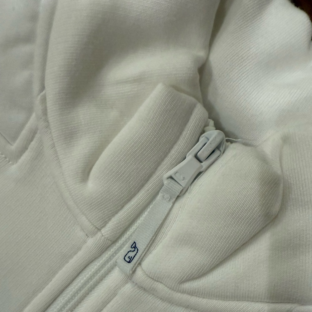 Vineyard Vines White Half-Zip Hoodie